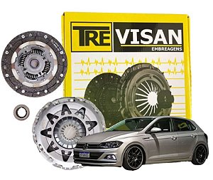 Kit de Embreagem Polo 1.0 Tsi 3cc 2015 2016 2017 2018 2019 2020
