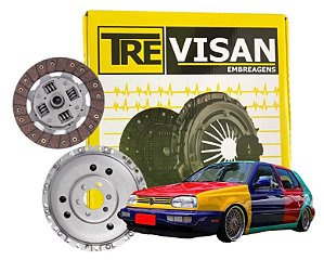 Kit de embreagem Golf 2.0 GTI MEXICANO 1994 1995 1996 1997 1998