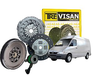 Kit de Embreagem + Volante Sprinter 2.2 CDI 311 313 413 2004 2005 2006 2007 2008 2009 2010 2011