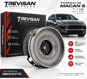 Volante Bimassa Porsche Macan S 3.0 V6 2015 a 2018
