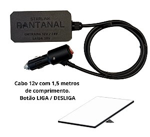 Conversor Fonte Estabilizadora 12v P/ 30v Starlink Mini