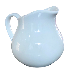 Jarra Tradicional 700ML - Leiteira, Sucos e Bebidas - Porcelana Branca (2)