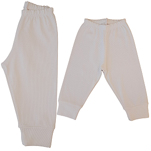 Mijão infantil Amarelo Canelado RN ao G Algodão Premium