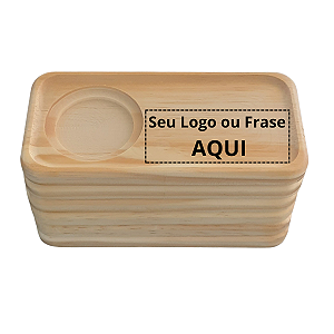 Kit Jogo conjunto 50 Pires Ret. p/ xícaras café chá - Pinus