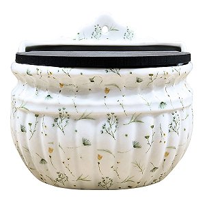 Saleiro 1KG - Porcelana Decorada Arabescos