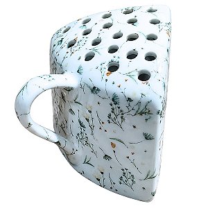 Porta Queijo ralado de Mesa, Formato queijo - Arabesco