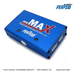 FEASSO - FF-B3V1 CARREGADOR MINI MAX COMPACTO PARA BATERIA LiPo