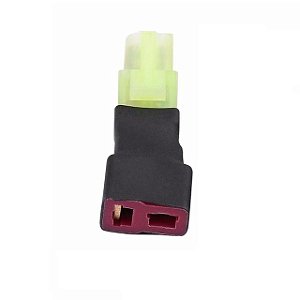 CONECTOR ADAPTADOR MINI TAMIYA MACHO DEANS T FEMEA AIRSOFT