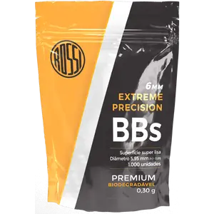 ROSSI - ESFERA PLAST. 0.30G (SACO 1.000 UN)6,0MM