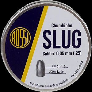 Chumbinho Rossi Slug 6,35mm (200 un)