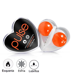Pulse Cápsulas de Óleo Corporal Hot e Ice extra Forte