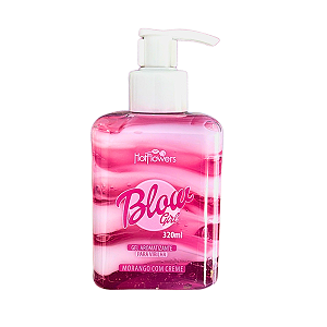 Blow Girl Gel Aromatizante Beijável Para Virilha  Hot Flowers