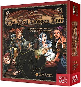 The Red Dragon Inn Jogo de Tabuleiro Red Red Box
