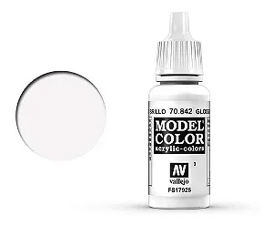 Gloss White Tinta Model Color Vallejo