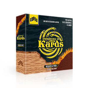 Dungeons Of Kards Deserto & Fogo - Jogo de Tabuleiro