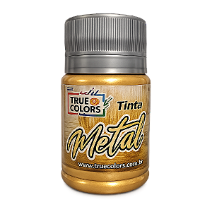 Ouro Rico Tinta Acrílica Metal True Colors