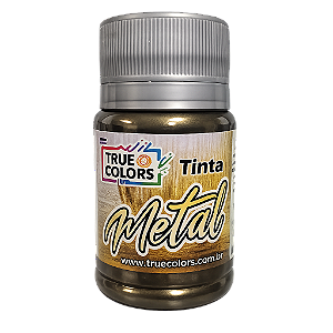 Ouro Negro Tinta Acrílica Metal True Colors