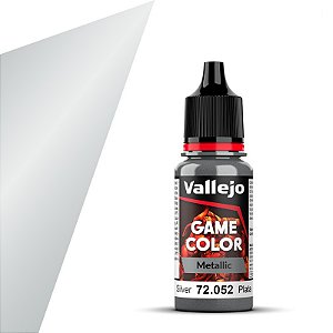 Silver Tinta Game Color Metallic Vallejo 72.052