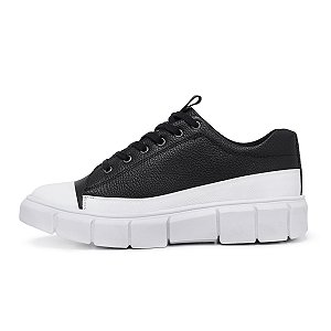 Tênis Unissex Rock Floater Preto e Branco