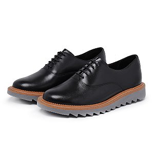Sapato Masculino Derby Preto Cadarço DR14