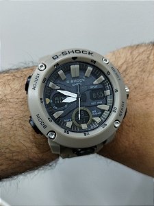 G-shock GA-2000 Bege 48MM A Prova D'água