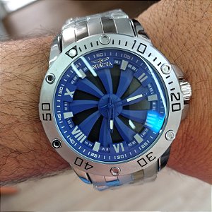 Relógio invicta Speedway Mostrador Azul