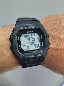 G-Shock GBD-200 Preto 46MM A Prova D'água