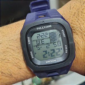 Relógio pallyjane Azul 46MM A Prova D'água