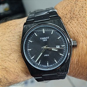 Tissot PRX Pulseira De Aço Preto 40MM