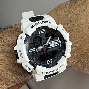 G-Shock Transformers 1º Edição Branco 55MM A Prova D'Água