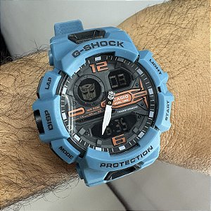 G-Shock Transformers 1º Edição Azul 55MM A Prova D'Água