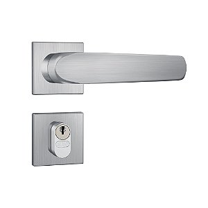 Fechadura Externa 803/09 RQ1 Espelho Inox Escovado - Stam