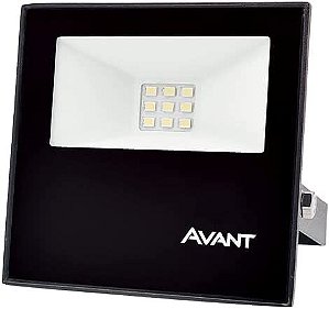 Refletor LED Slim 10W 6500K Bivolt - Avant