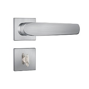 Fechadura para Banheiro 823/09 RQ1 Espelho Inox Escovado - Stam