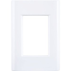 Placa Giz 4X2 3 Postos Branco - Tramontina