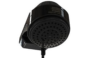 Ducha E-Soft Preta Eletrônica 127V 5500W - Enerbras