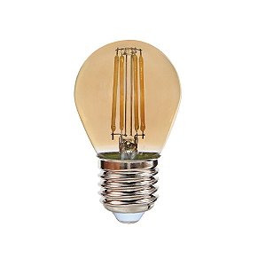 Vintage Bolinha SuperLed Bivolt 2W 2400K - OuroLux