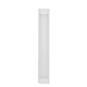 Luminária Branca Slim Led Em Aço 9W 6500K 25X7,5Cm - Blumenau