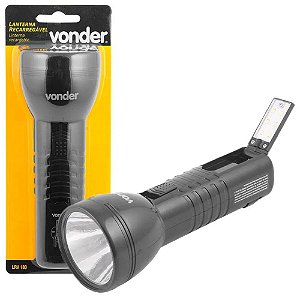 Lanterna bivolt Com 7 Leds Recarregável LRV180 - Vonder
