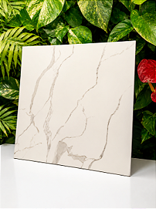 Piso Cerâmico Brilhante 58004 58x58cm Cl: A Marmorizada 2,35M² - Viva