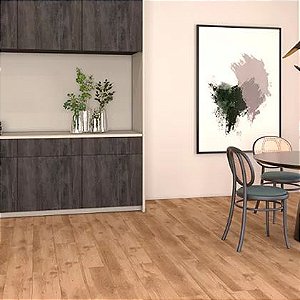 Piso Laminado Cacau Prime 135,7x19,7CM 2,14M² - Incefra