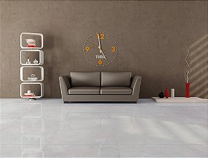 Porcelanato Madrid Plata-73 Polido 73x73Cm CL: A 2,65M - Delta Porcelanato