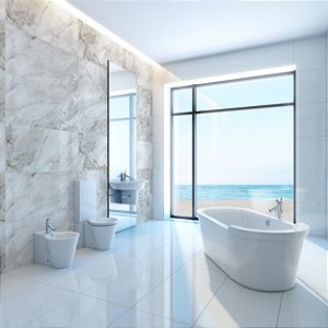 Porcelanato Nevado-R63 Polido 63x120Cm Cl: A 2,25M² - Delta Porcelanato