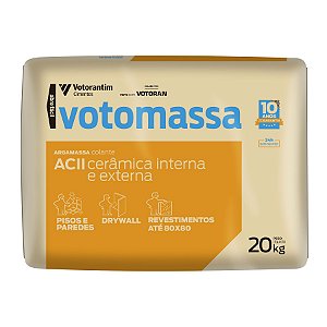 Argamassa AC2 Para Uso Externo 20KG - Votorantim