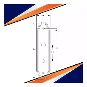 Fechadura Para Banheiro 823/33 Antique E-coat - Stam