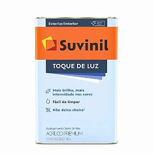 Tinta Acrílica Toque de Luz Semibrilho Base C 16l - Suvinil