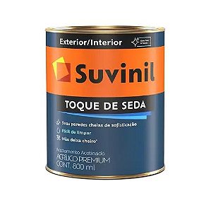 Tinta Acrílica Toque de Seda Base A 800ml - Suvinil