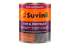 Tinta Esmalte Sintético Cor e Proteção Brilhante Branco 900ml - Suvinil