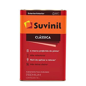 Tinta Clássica 16l Branco - Suvinil