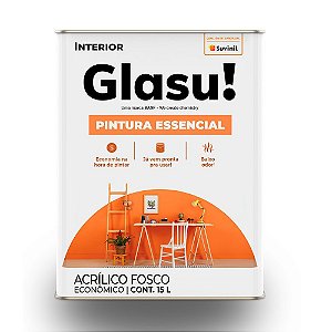 Tinta Acrílica Essencial 15l Branco - Suvinil